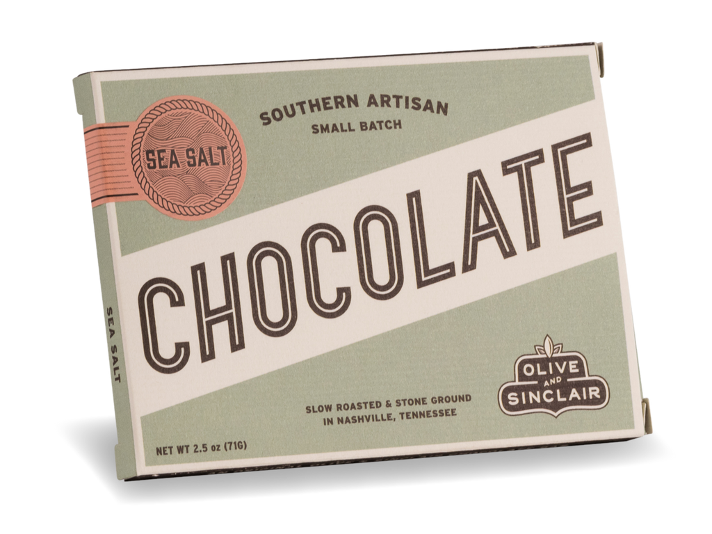 Olive & Sinclair Sea Salt Chocolate Bar – Pipers Tea and Coffee