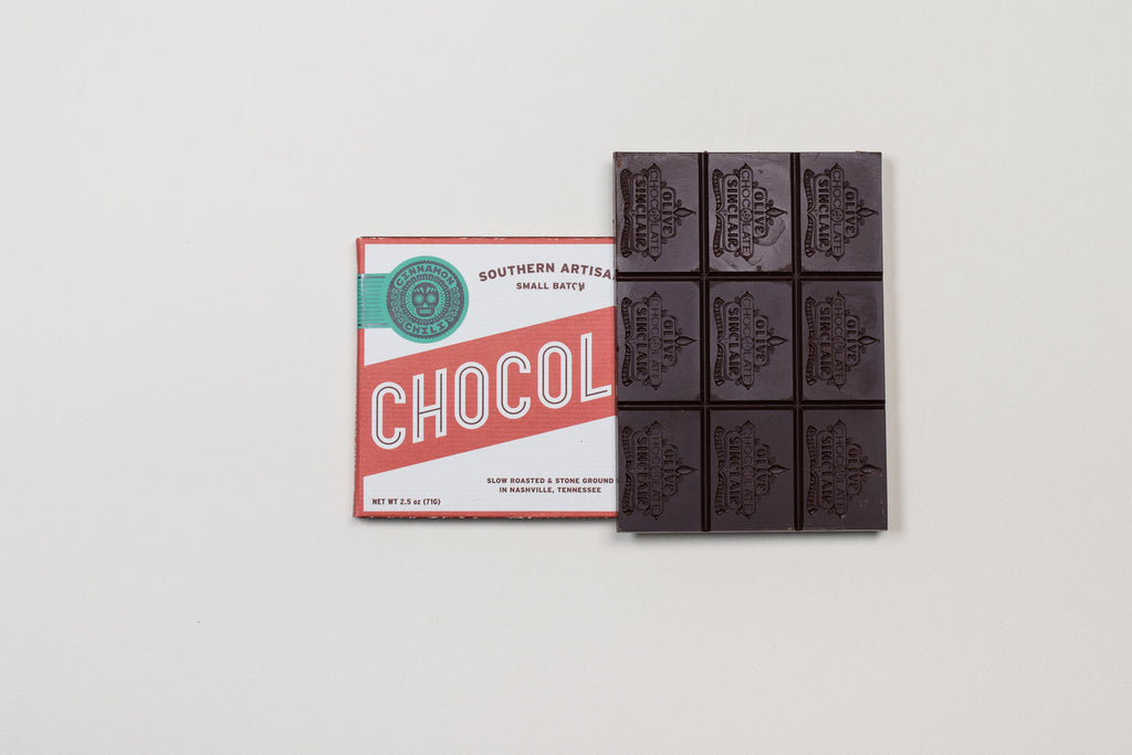 Olive & Sinclair Mexican-Style Cinnamon Chili Chocolate Bar