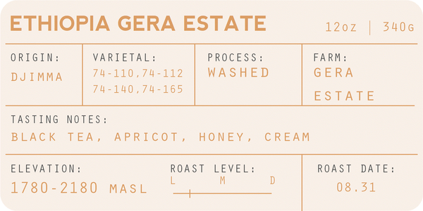 Ethiopia Gera Estate