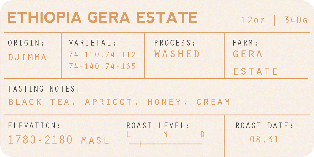 Ethiopia Gera Estate