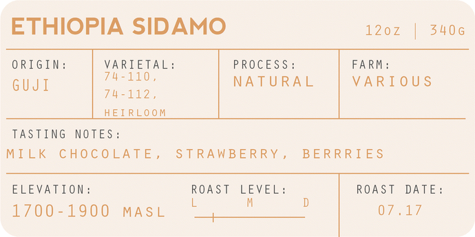Ethiopia Sidamo