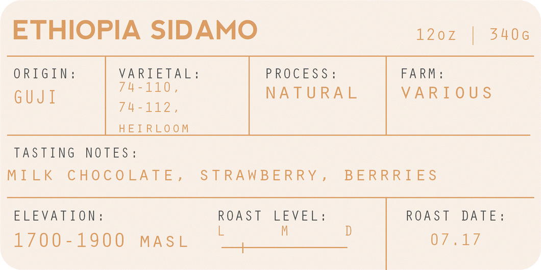 Ethiopia Sidamo