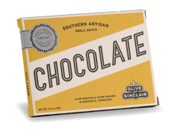 Olive & Sinclair 67% Cacao Chocolate Bar