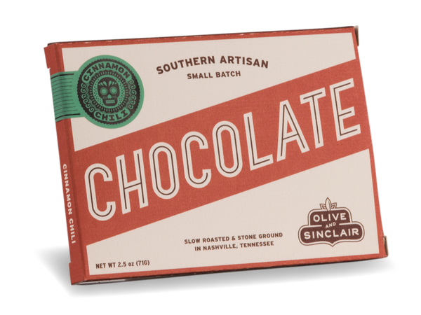 Olive & Sinclair Mexican-Style Cinnamon Chili Chocolate Bar